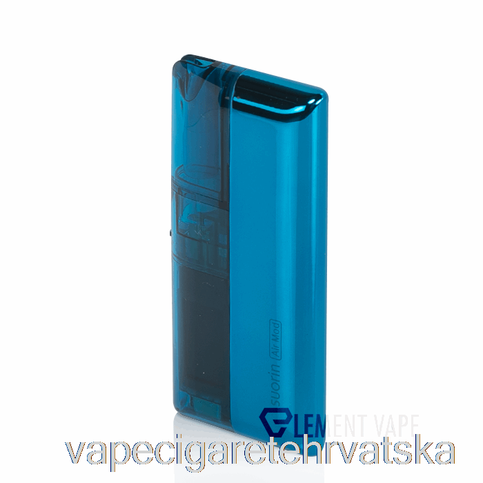 Vape Cigarete Suorin Air Mod 40w Pod Kit Clear Blue